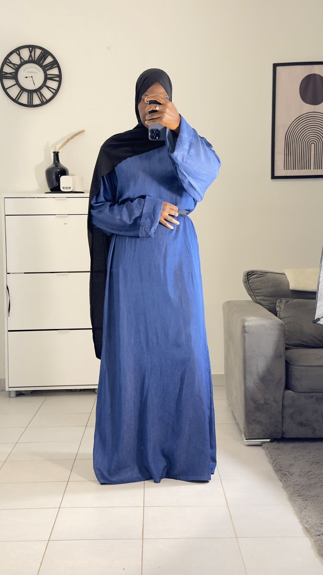 ROBE JEAN GRANDE TAILLE