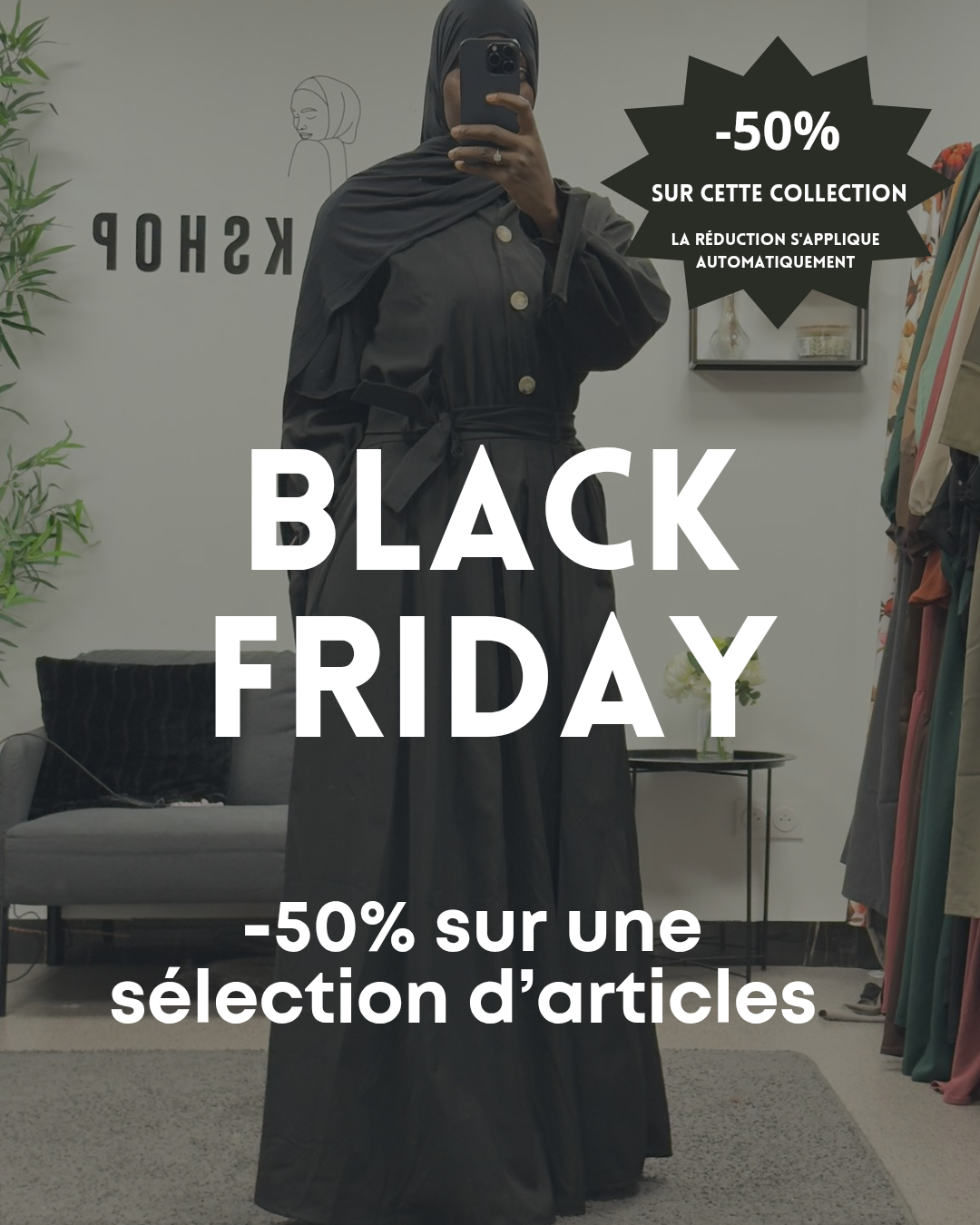 Black Friday -50%