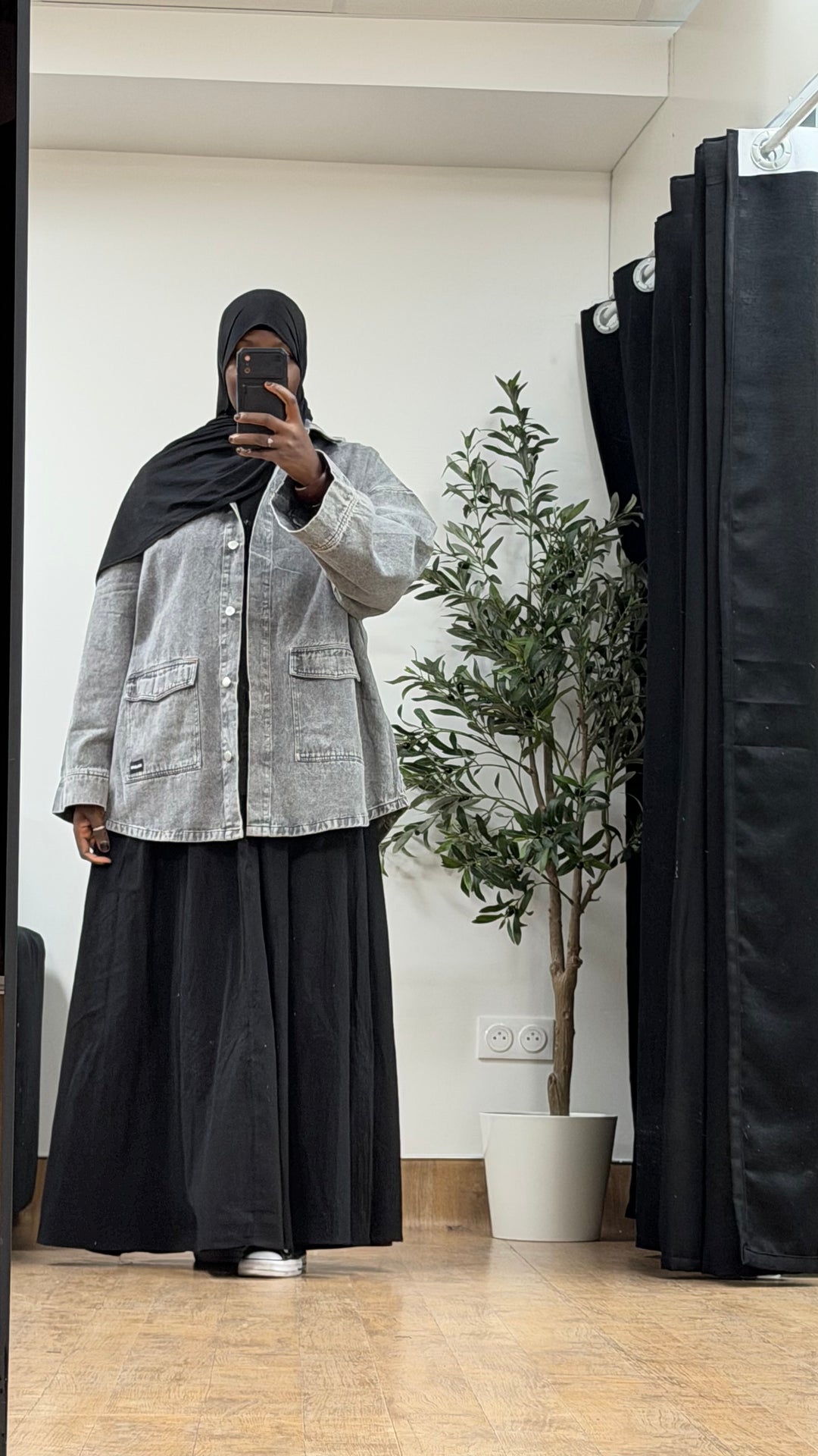 CHEMISE JEAN OVERSIZE
