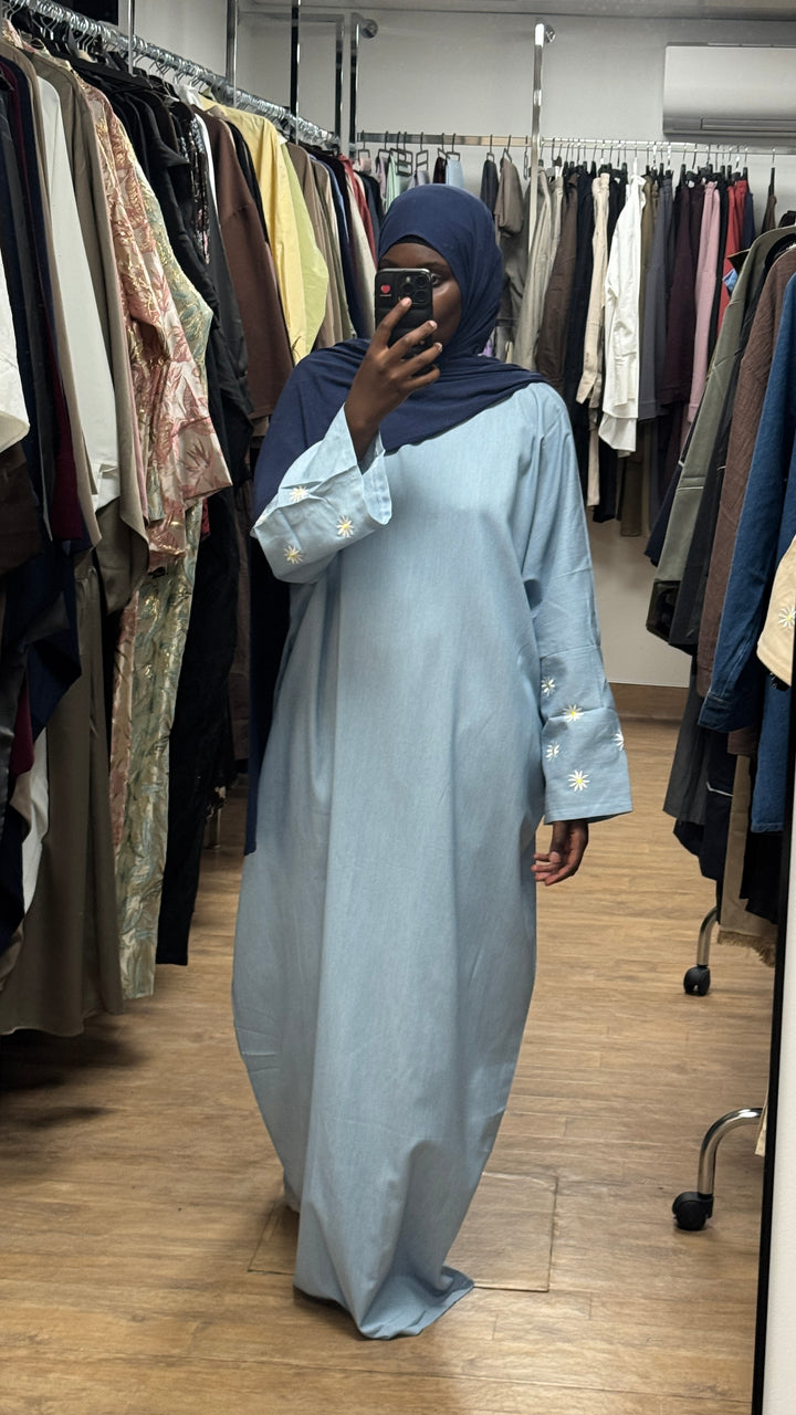 Abaya fleurie