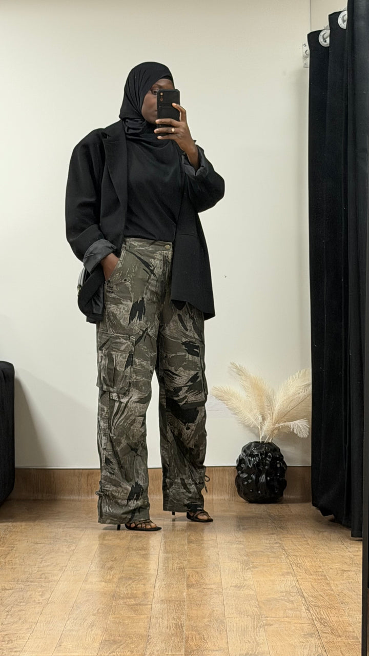 PANTALON CARGO CAMOUFLAGE