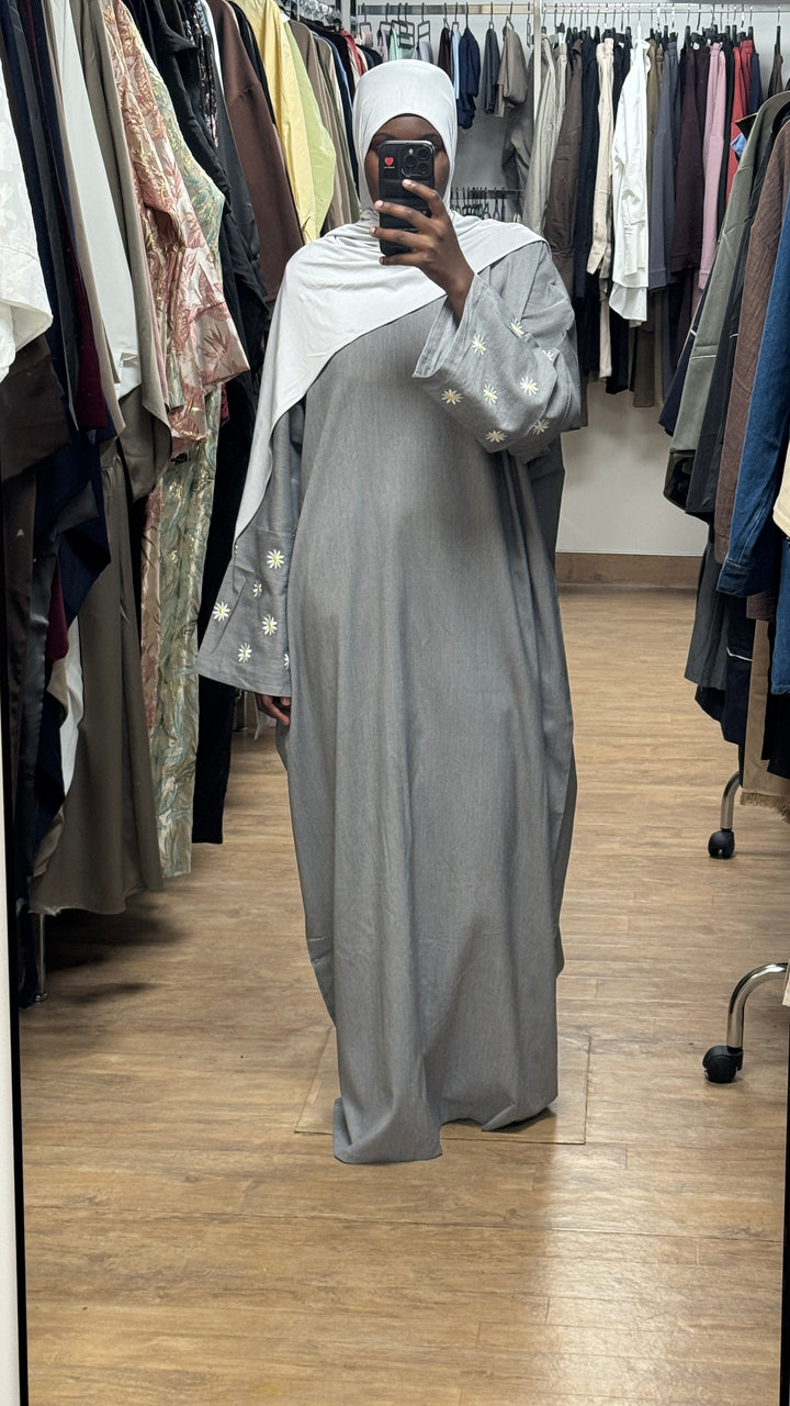 Abaya fleurie