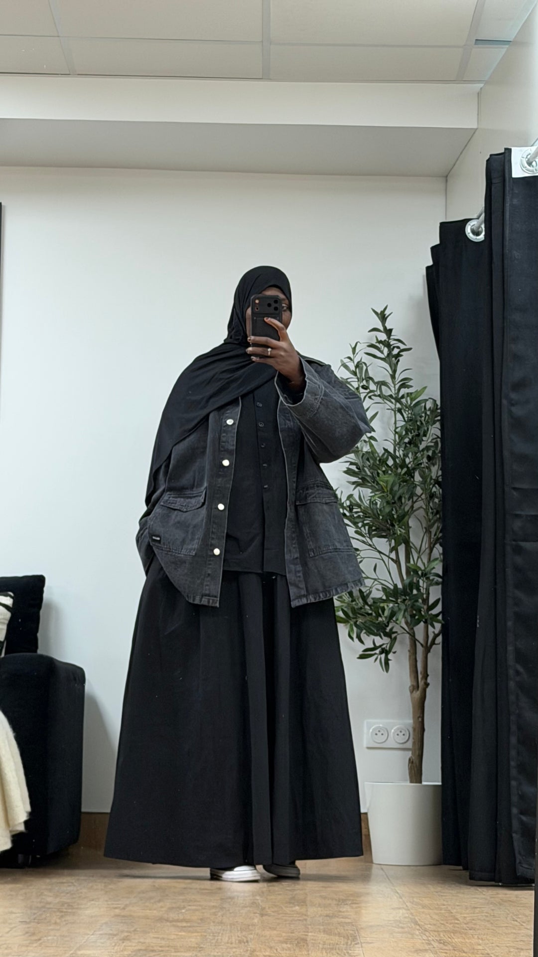CHEMISE JEAN OVERSIZE