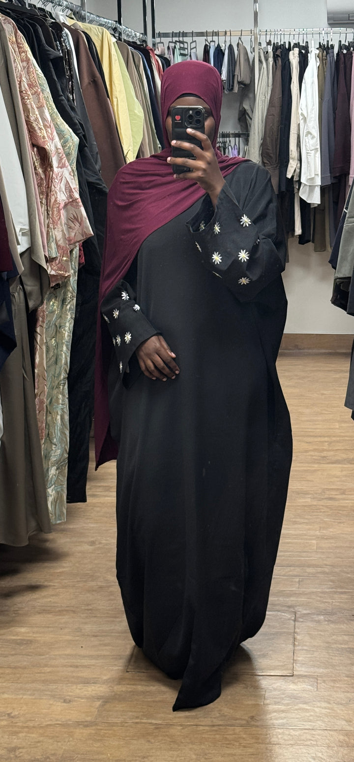 Abaya fleurie