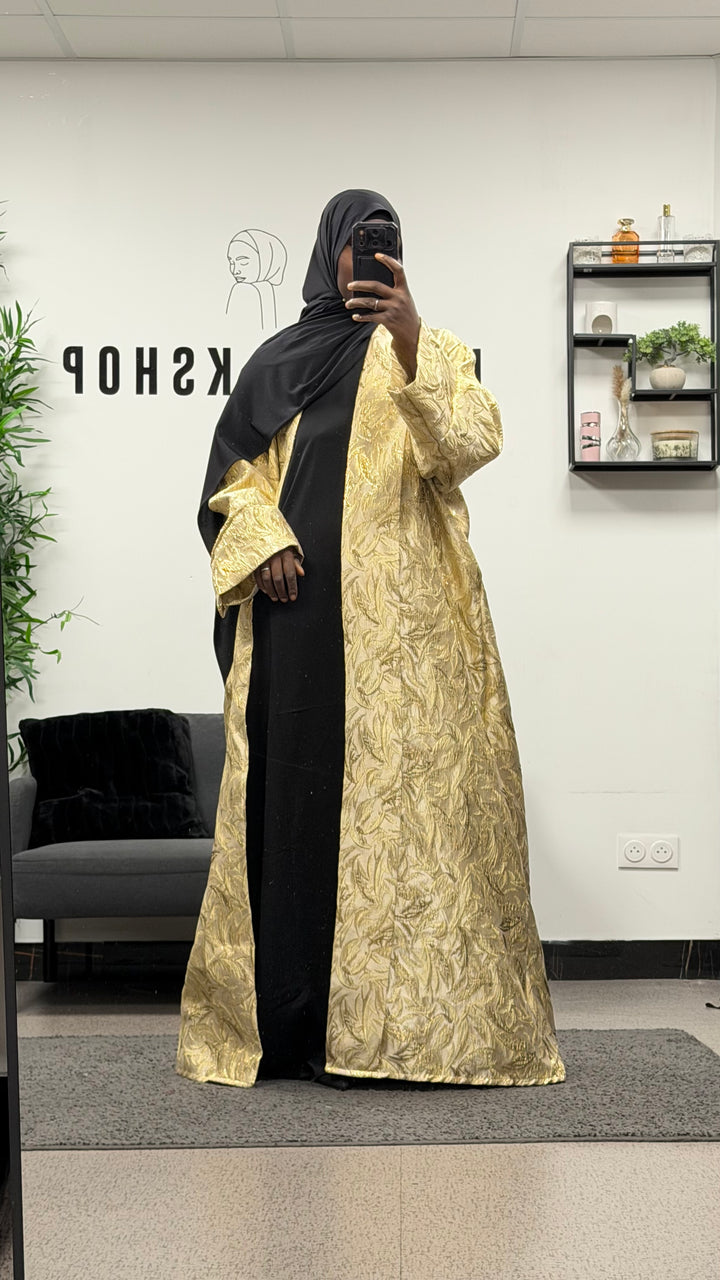 Kimono long brocard