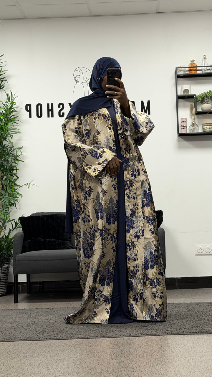 Kimono long brocard