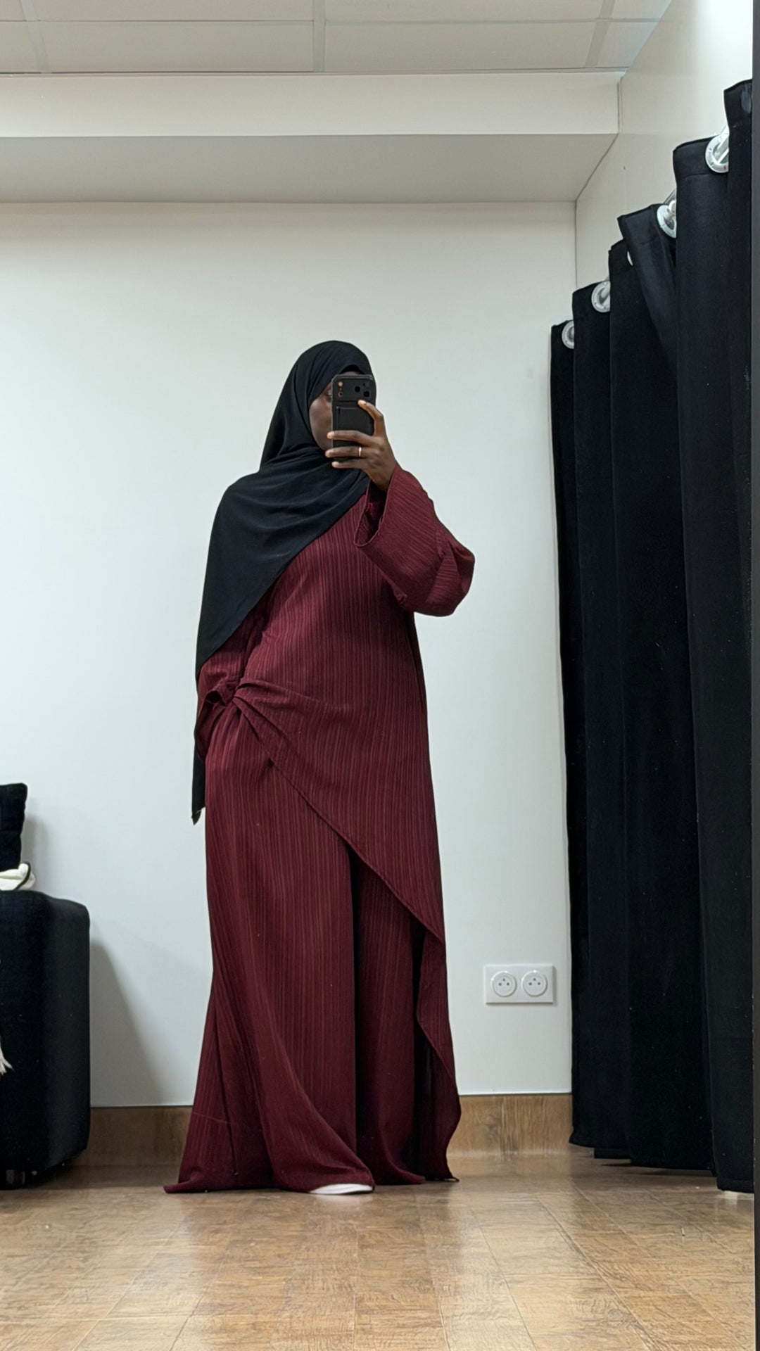 Ensemble Pantalon Plissé