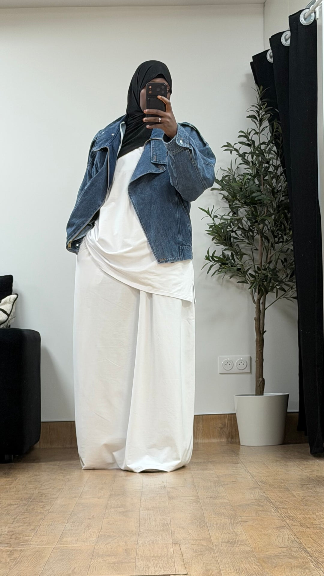 VESTE JEAN TENDANCE
