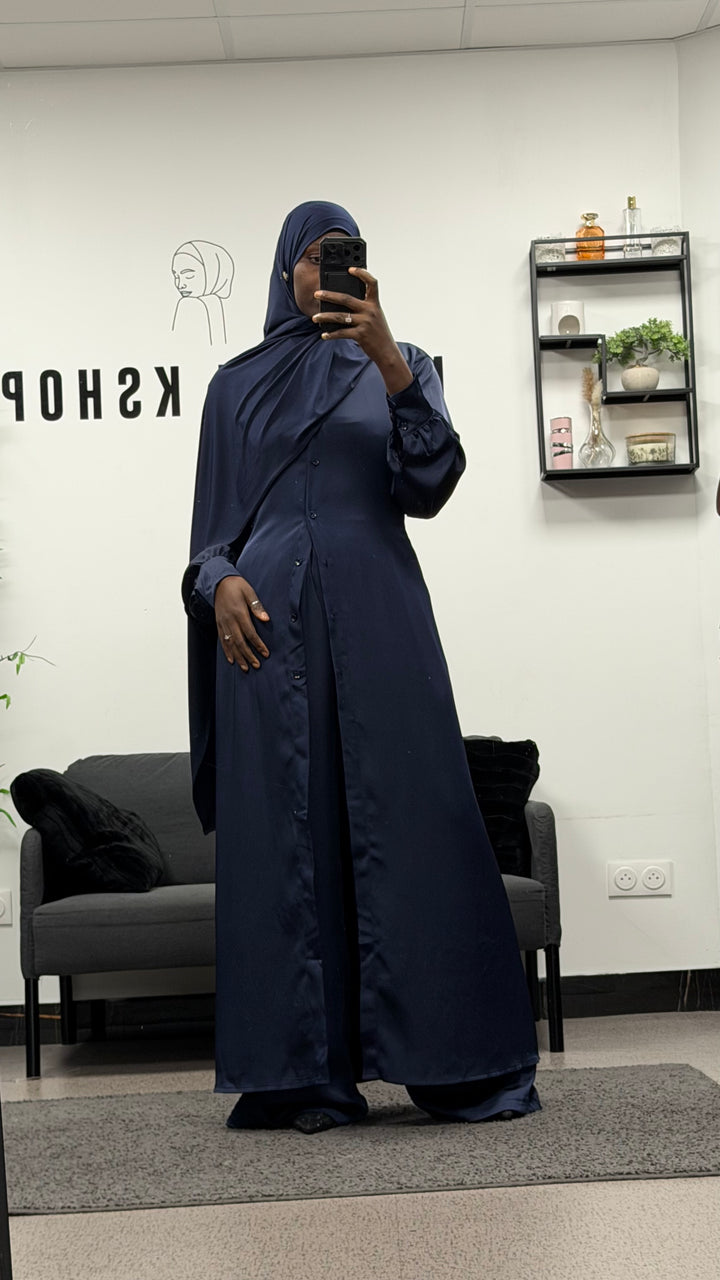 Ensemble pantalón satiné  signature