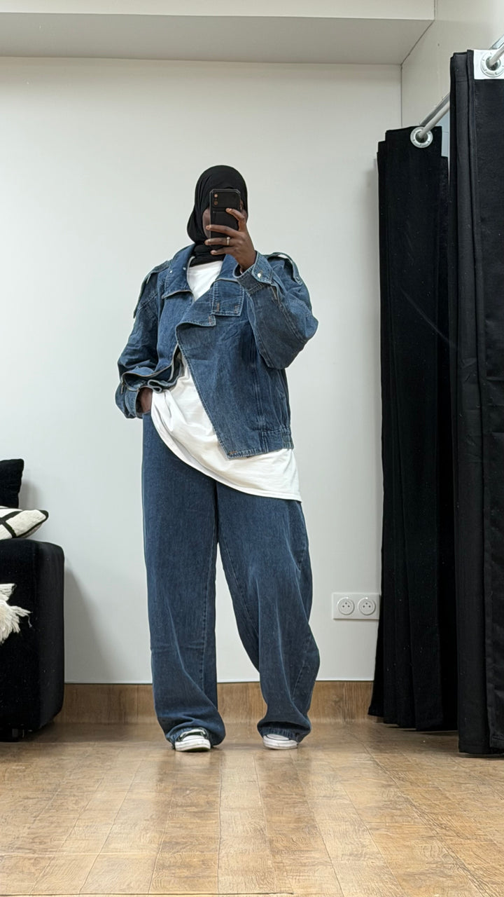 VESTE JEAN TENDANCE