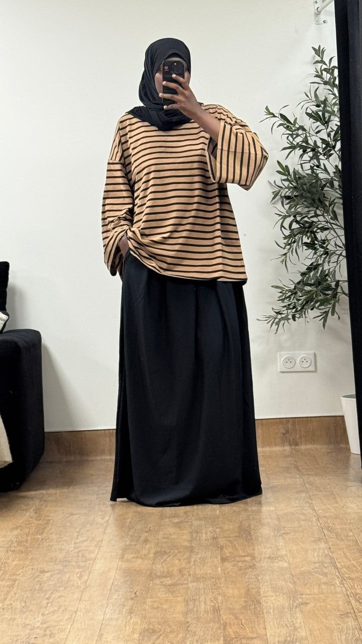 T-shirt à rayures