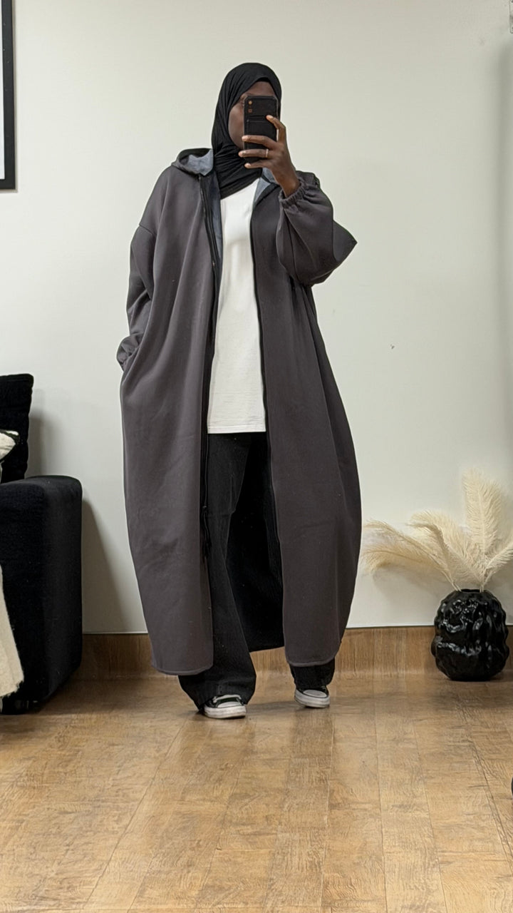 VESTE LONGUE OVERSIZE