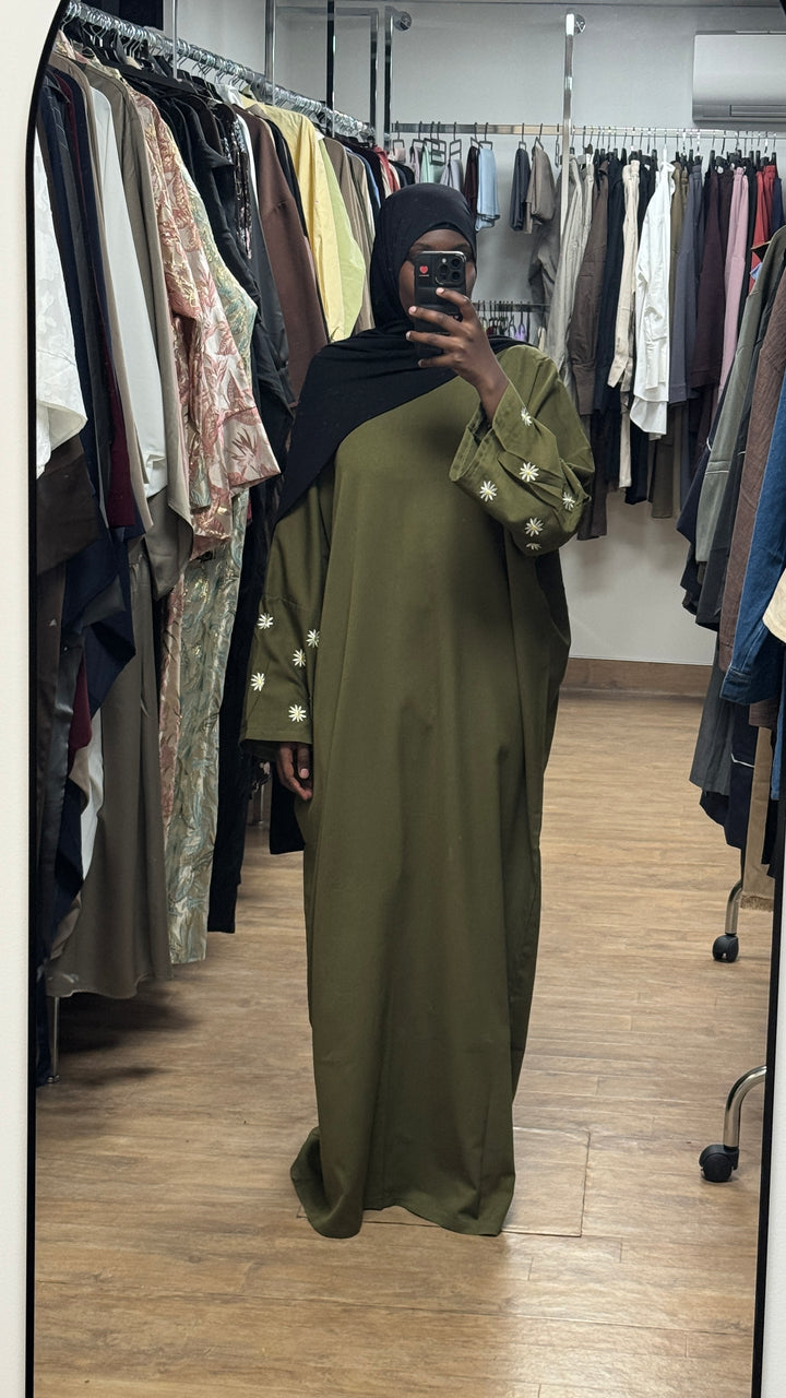 Abaya fleurie