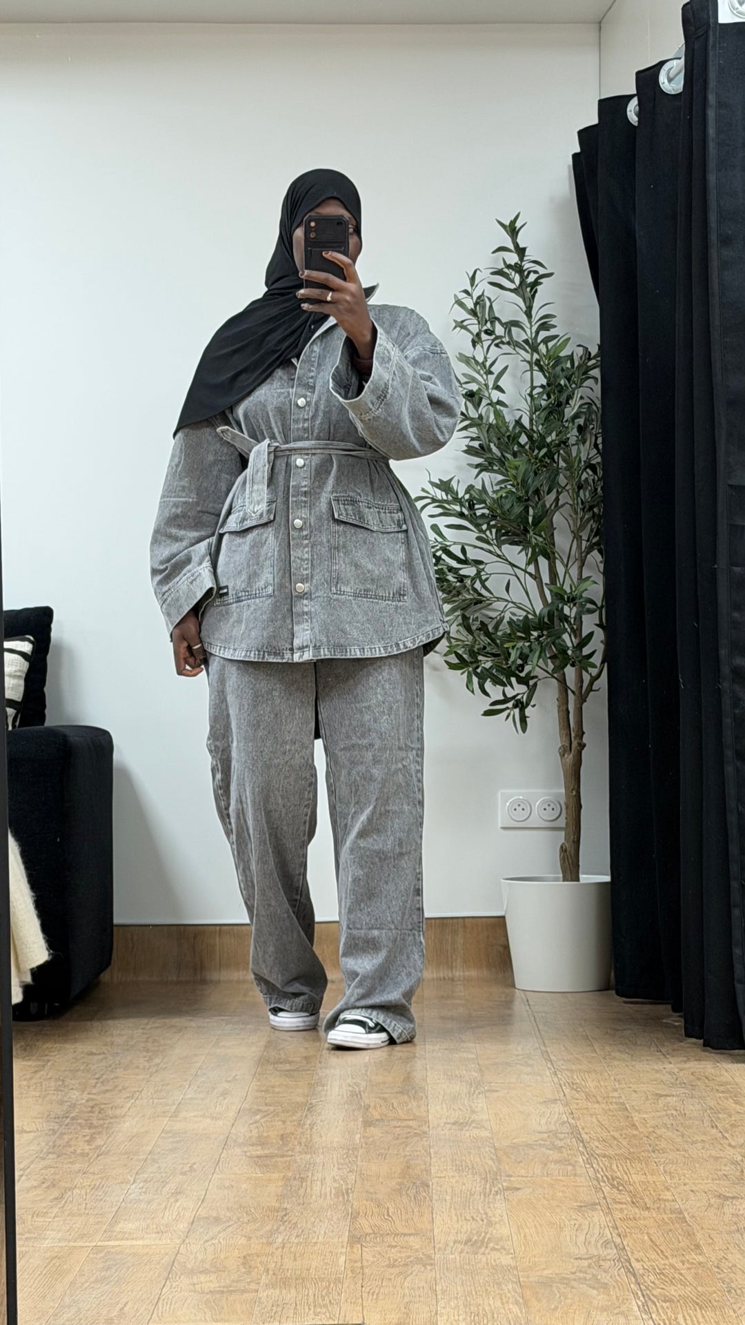 CHEMISE JEAN OVERSIZE