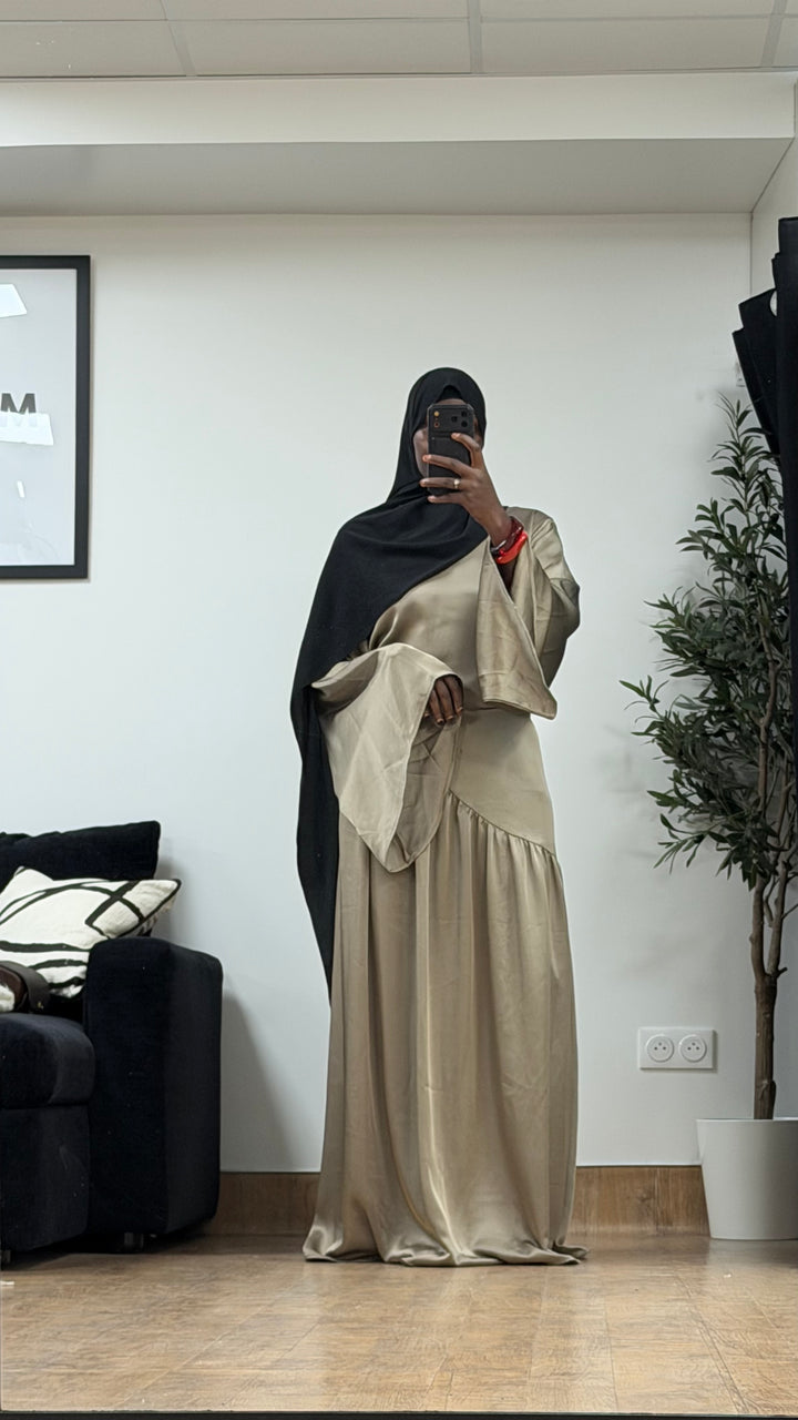 Robe satinée Mariam