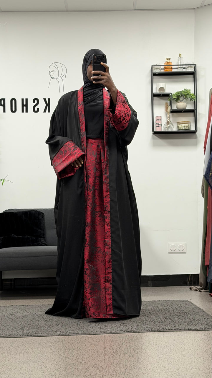 Ensemble jupe brocard Aïcha