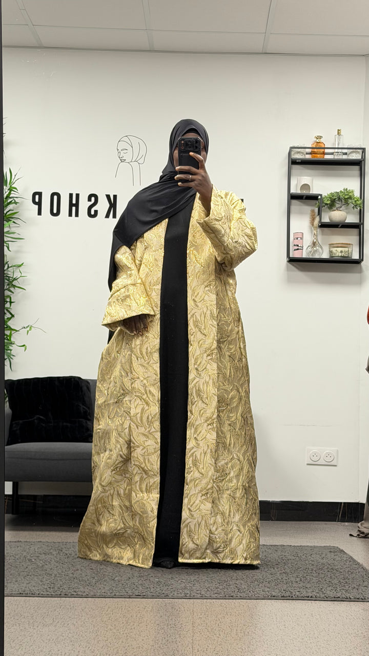 Kimono long brocard
