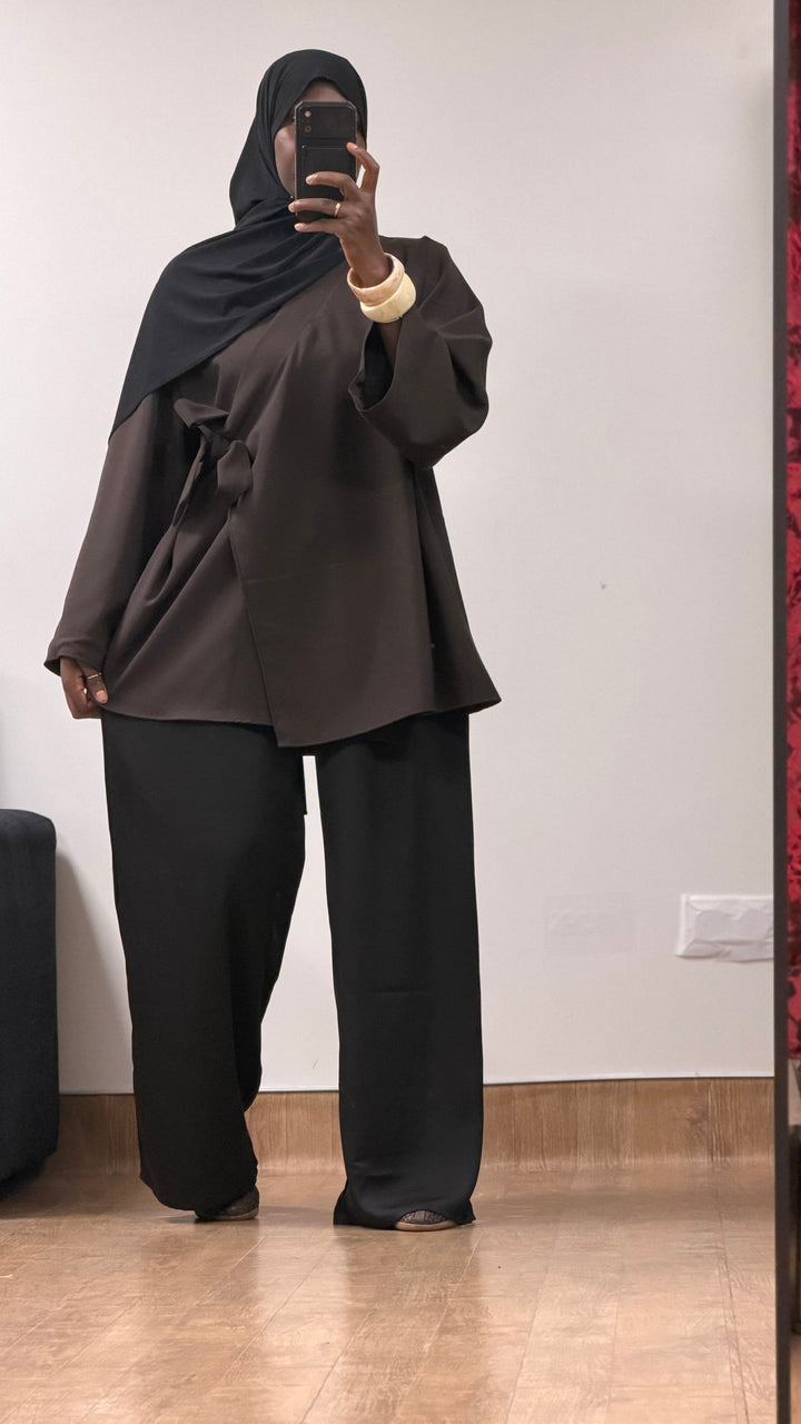Pantalon satinée Nawal