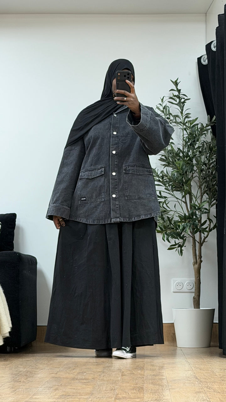 CHEMISE JEAN OVERSIZE