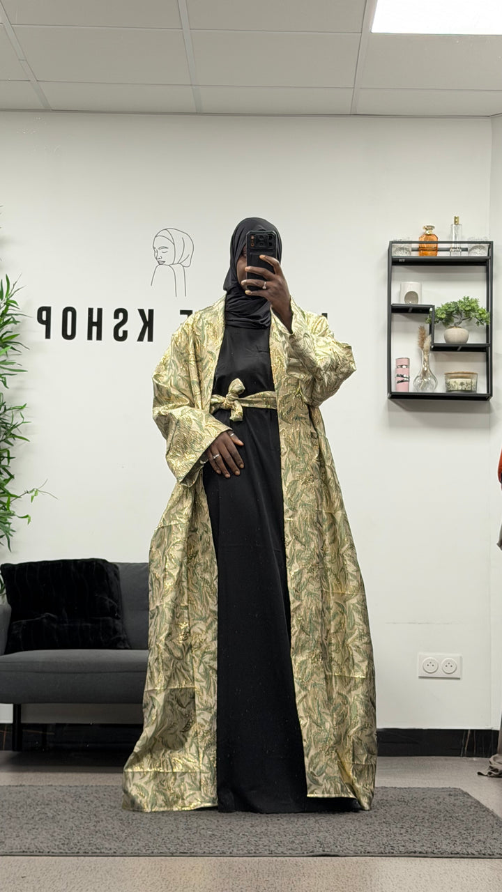 Kimono long brocard