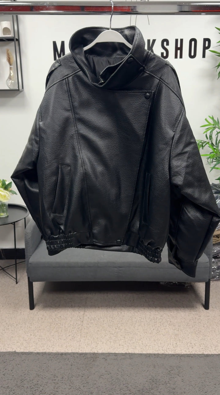 Veste Similicuir matelassé