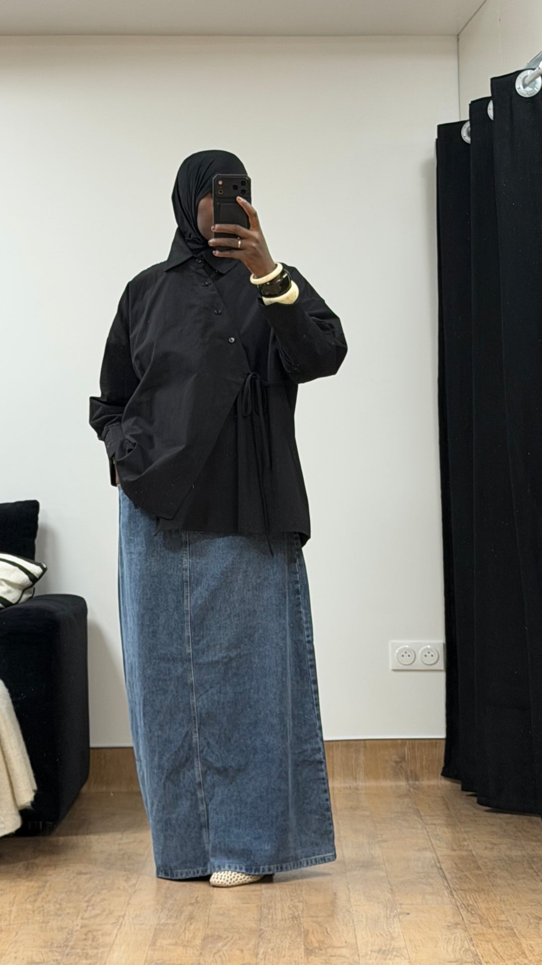 Chemise cache-cœur