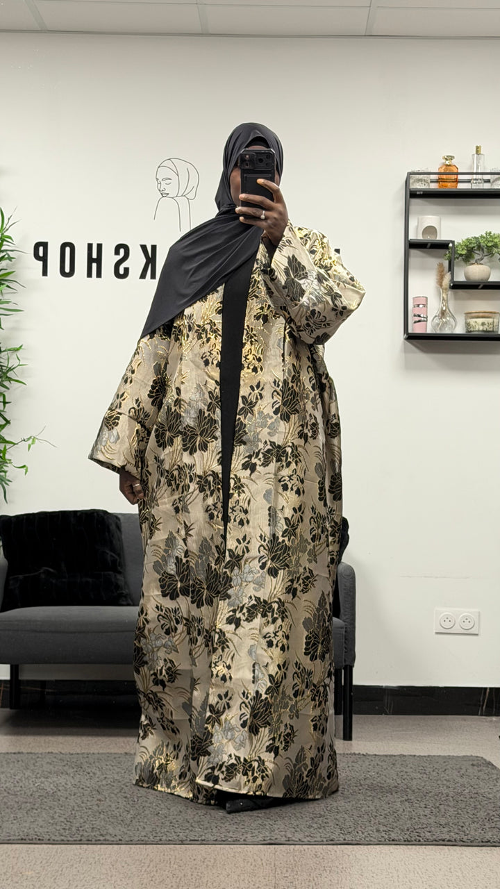 Kimono long brocard