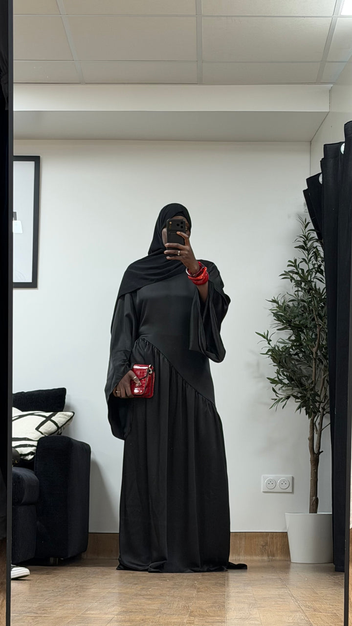 Robe satinée Mariam