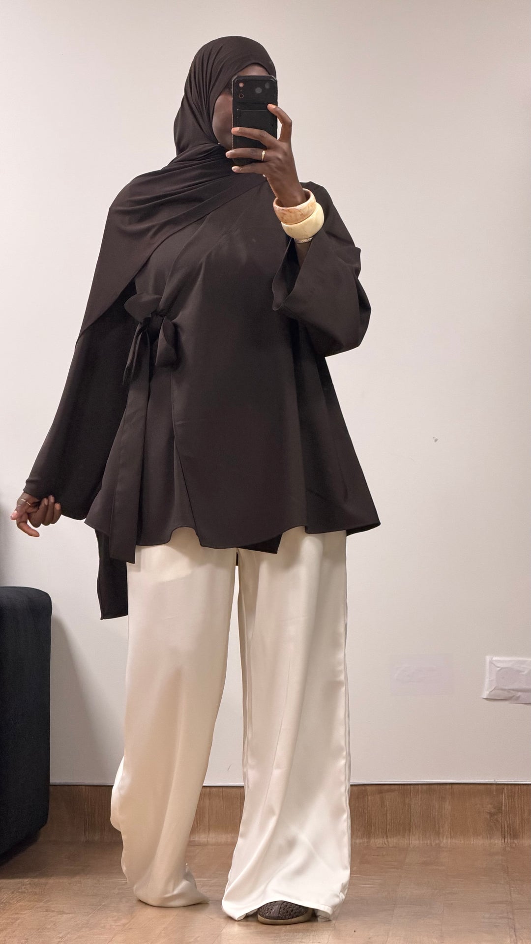 Pantalon satinée Nawal