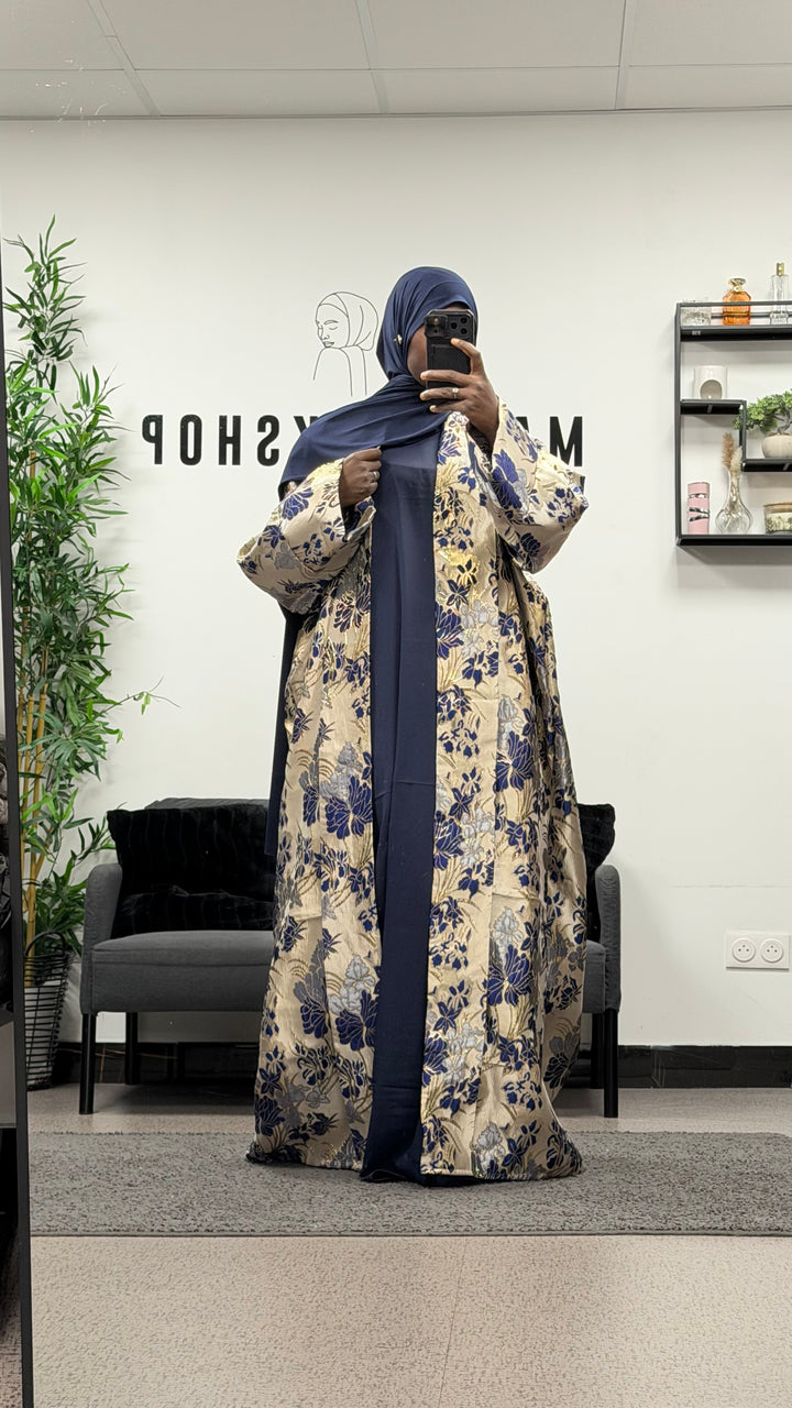 Kimono long brocard