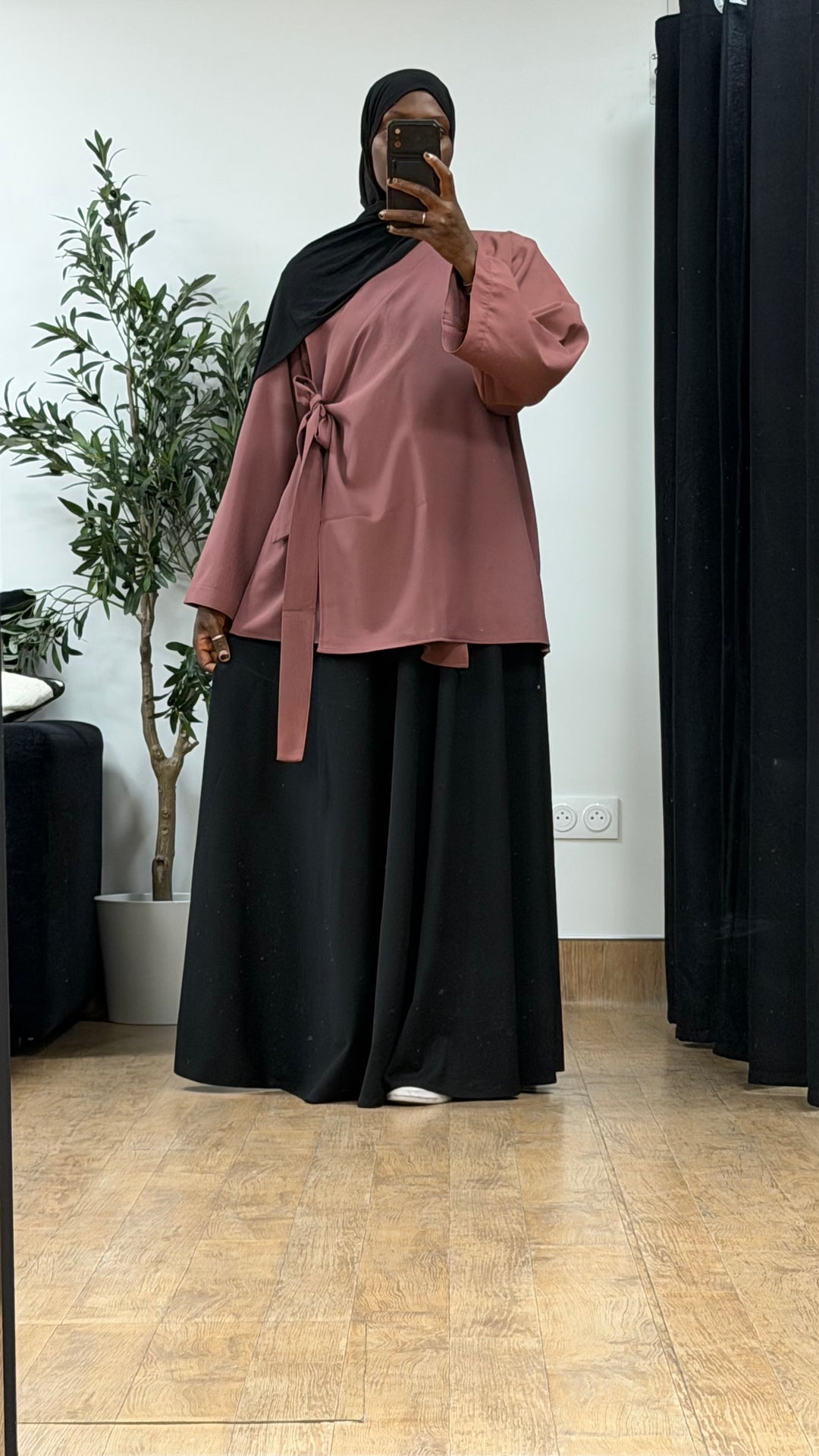 BLOUSE PORTE-FEUILLE