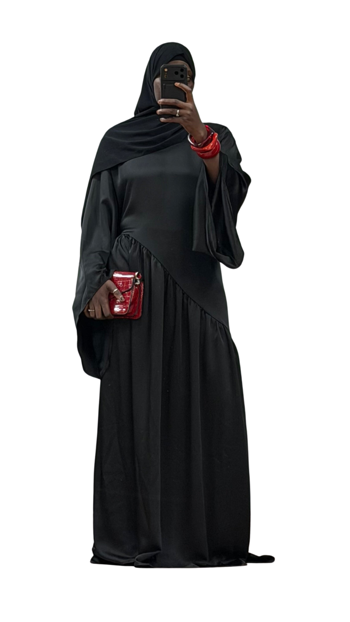 Robe satinée Mariam