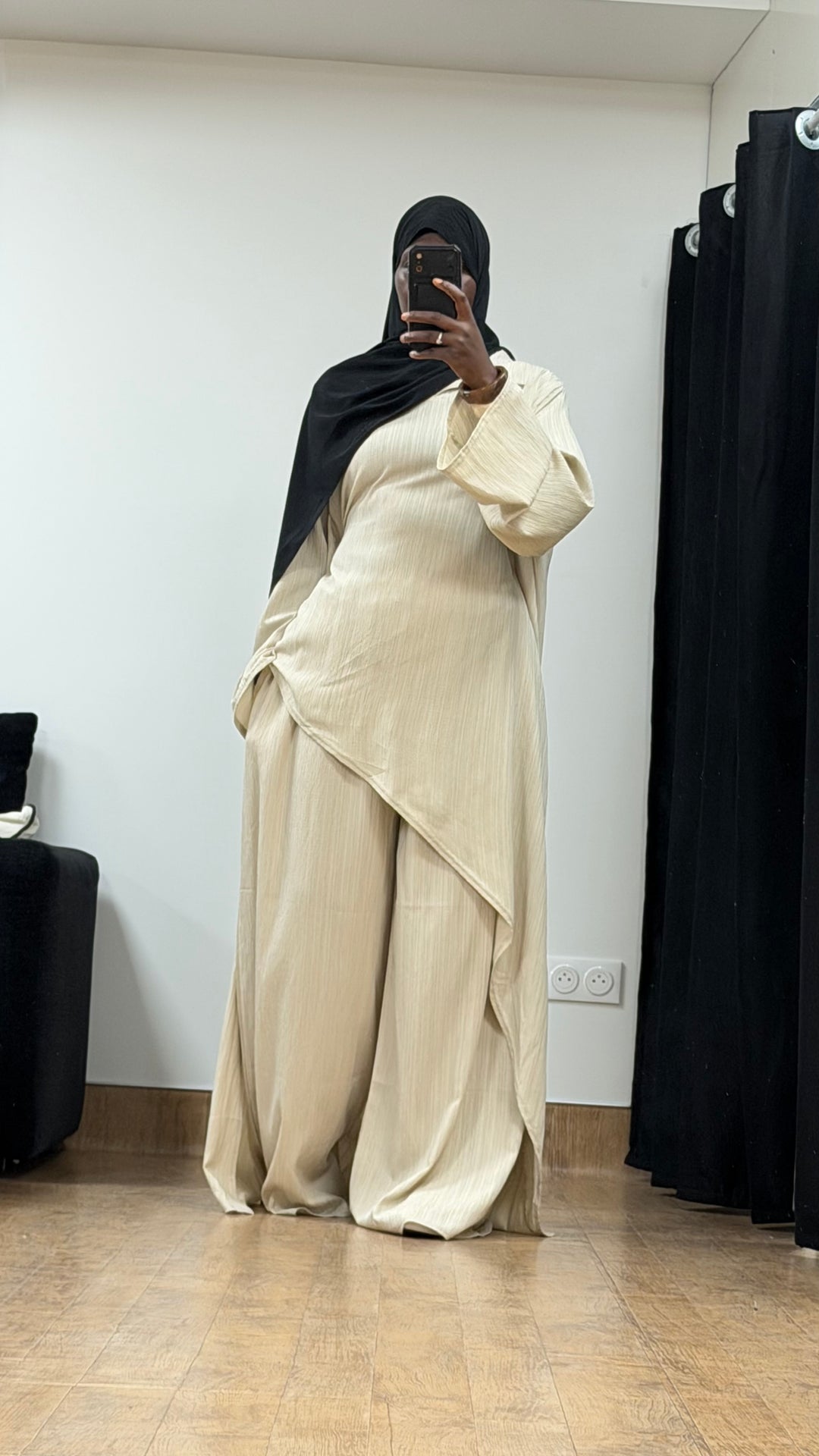 Ensemble Pantalon Plissé