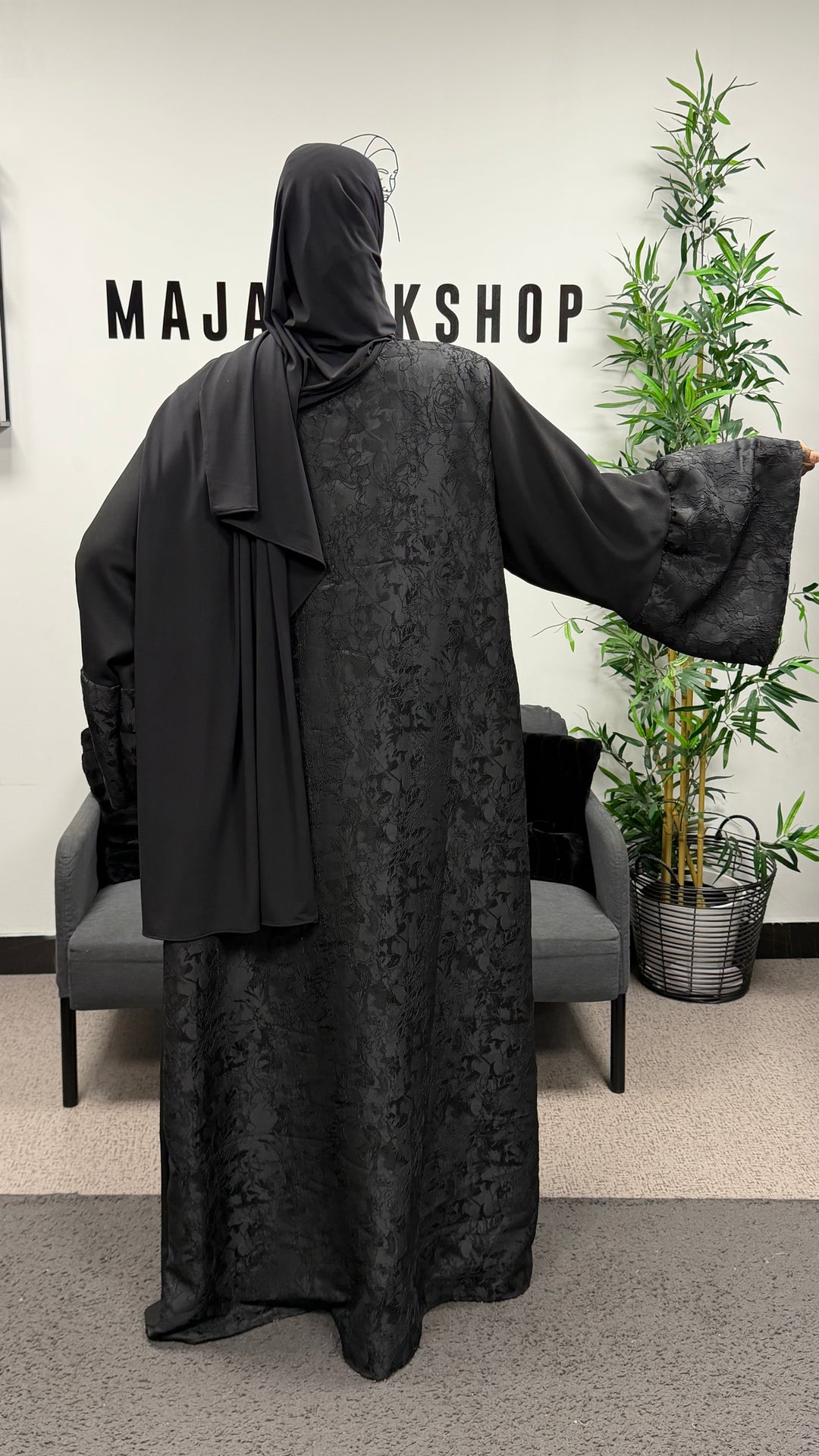 Ensemble jupe brocard Fatim