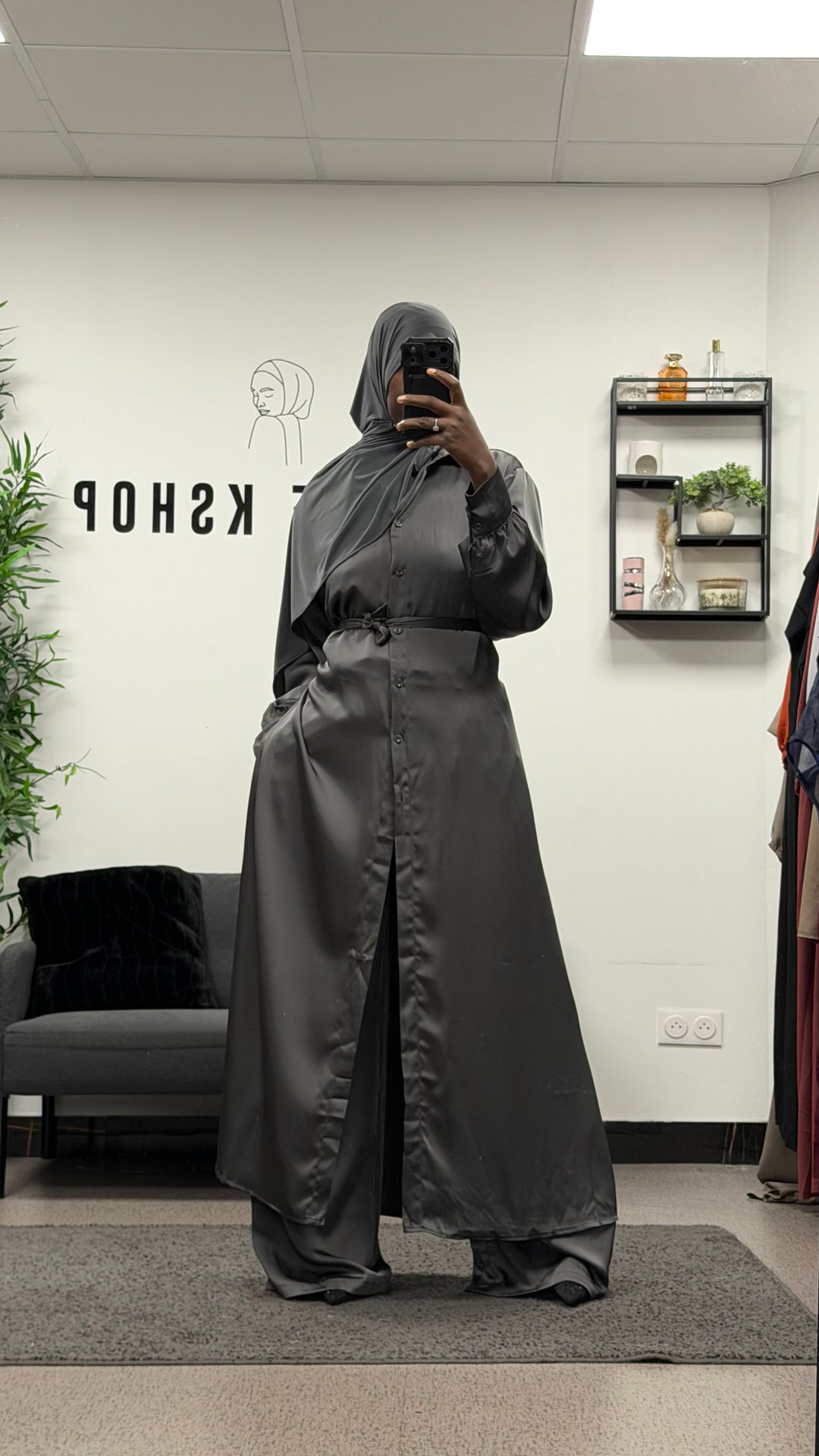 Ensemble pantalón satiné  signature