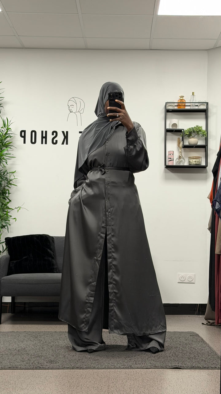 Ensemble pantalón satiné  signature