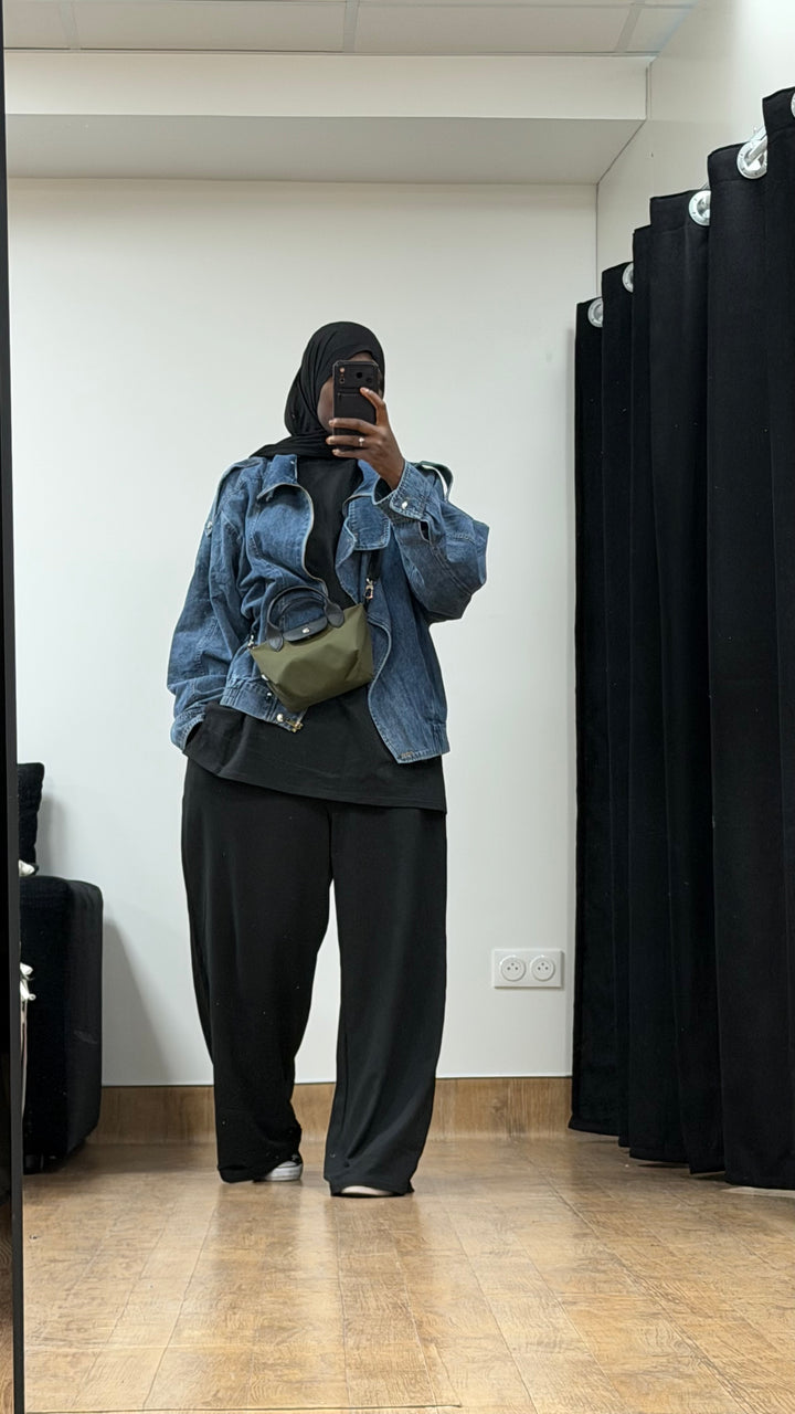 VESTE JEAN TENDANCE