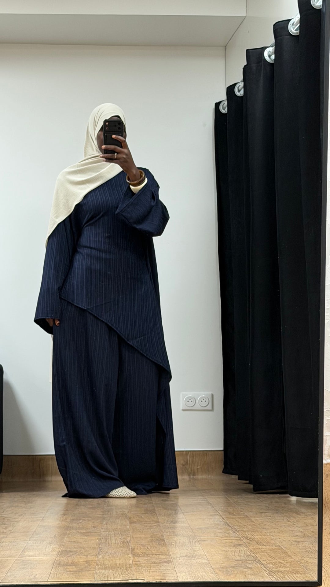 Ensemble Pantalon Plissé