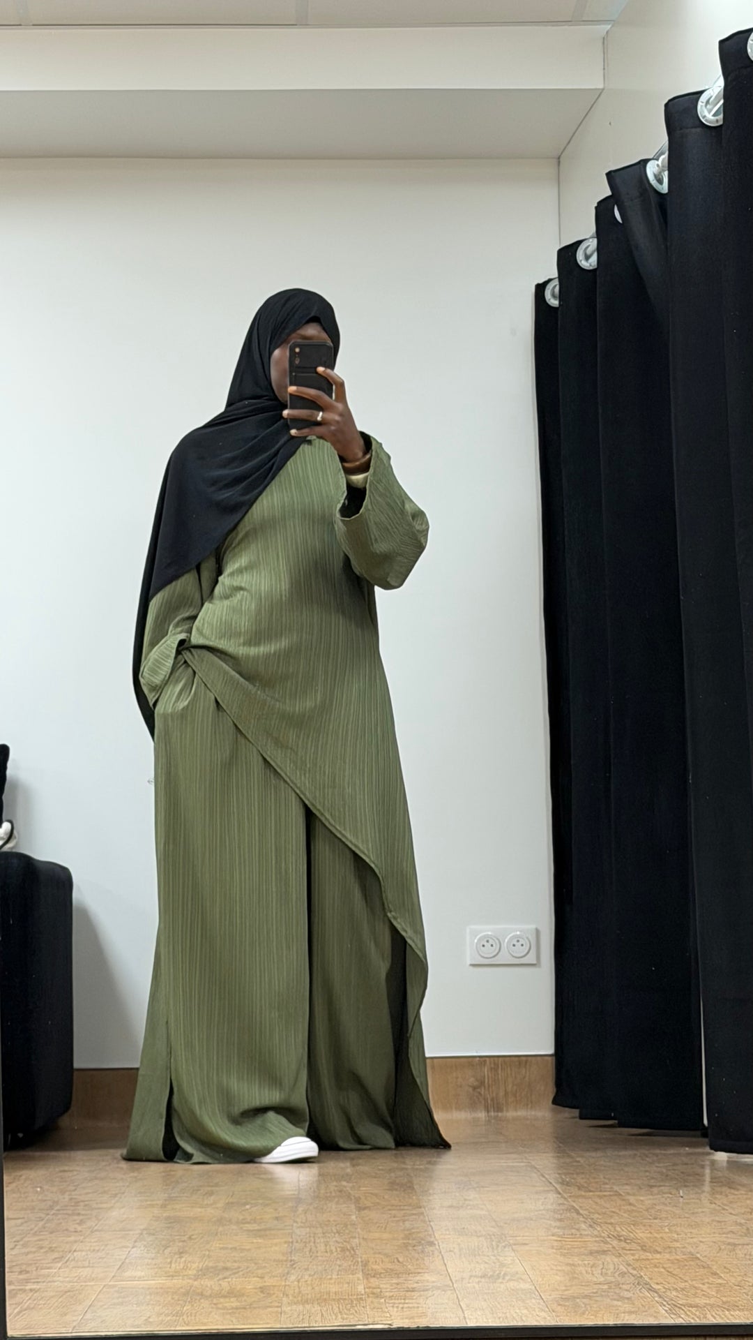 Ensemble Pantalon Plissé