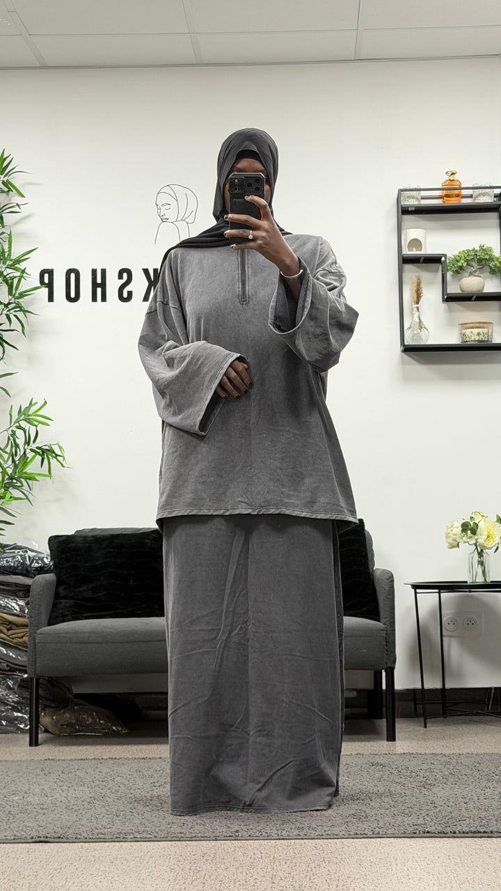 Ensemble Gris Chiné