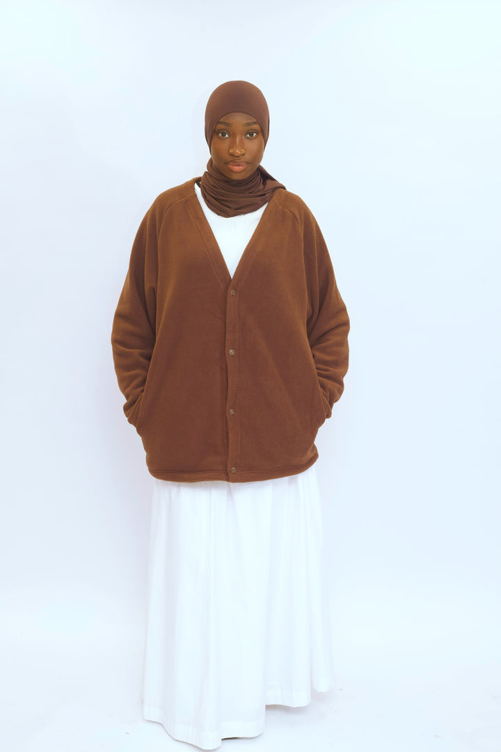 CARDIGAN POLAIRE