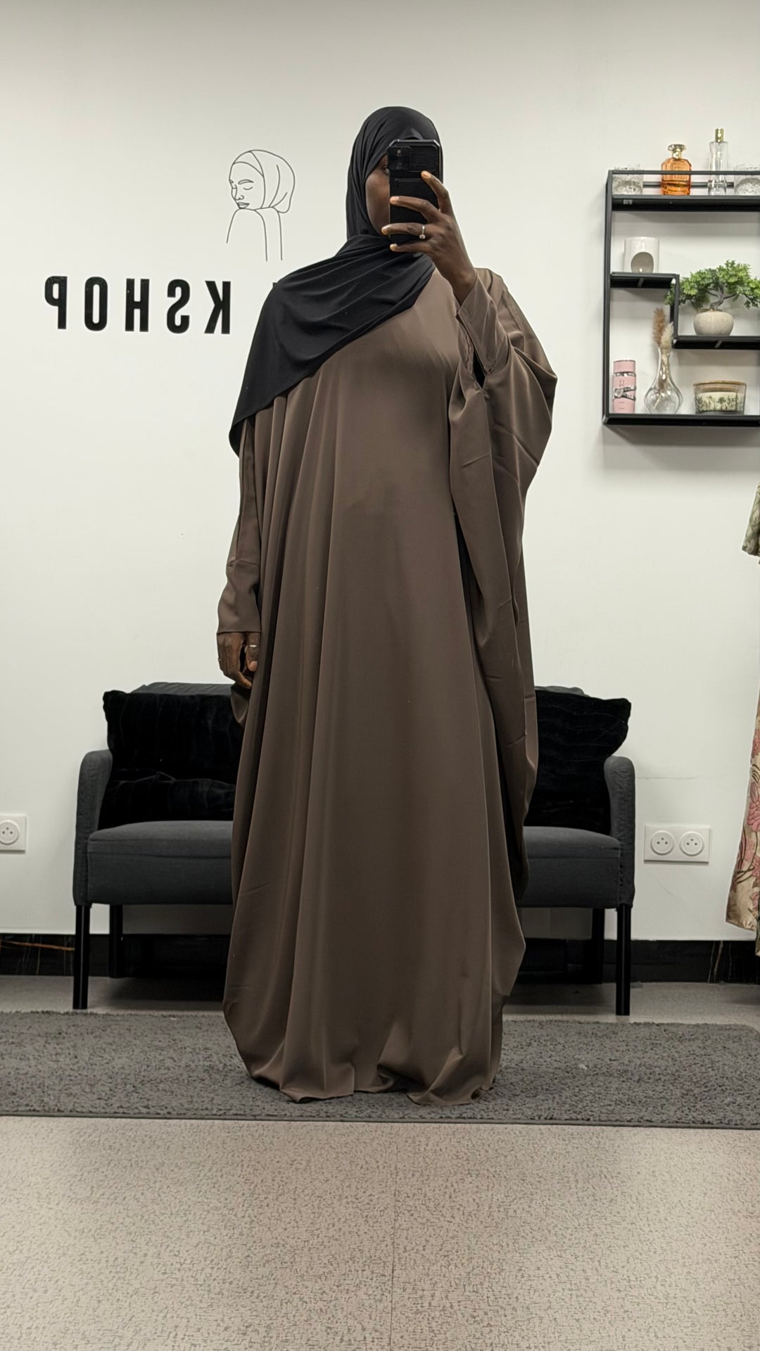 Abaya papillon