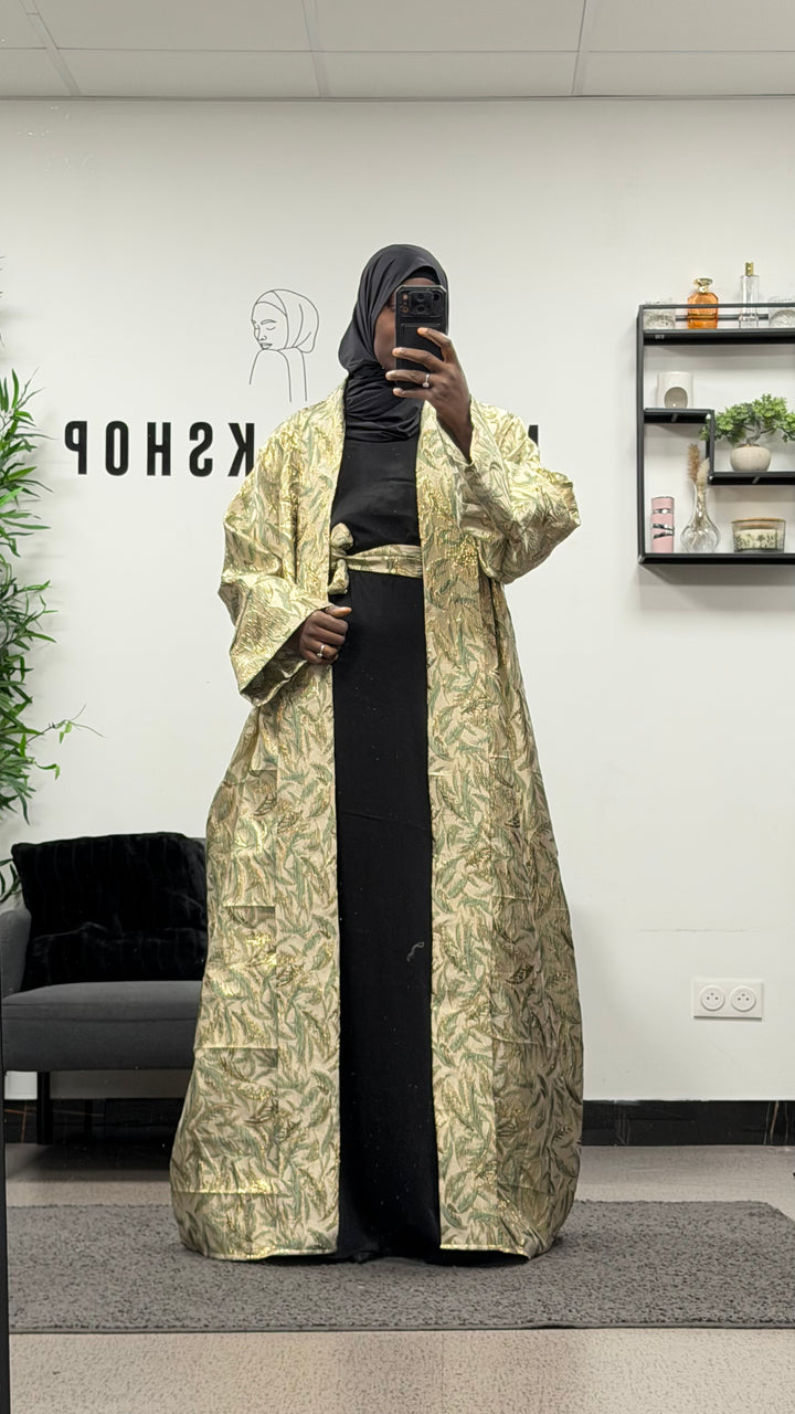 Kimono long brocard