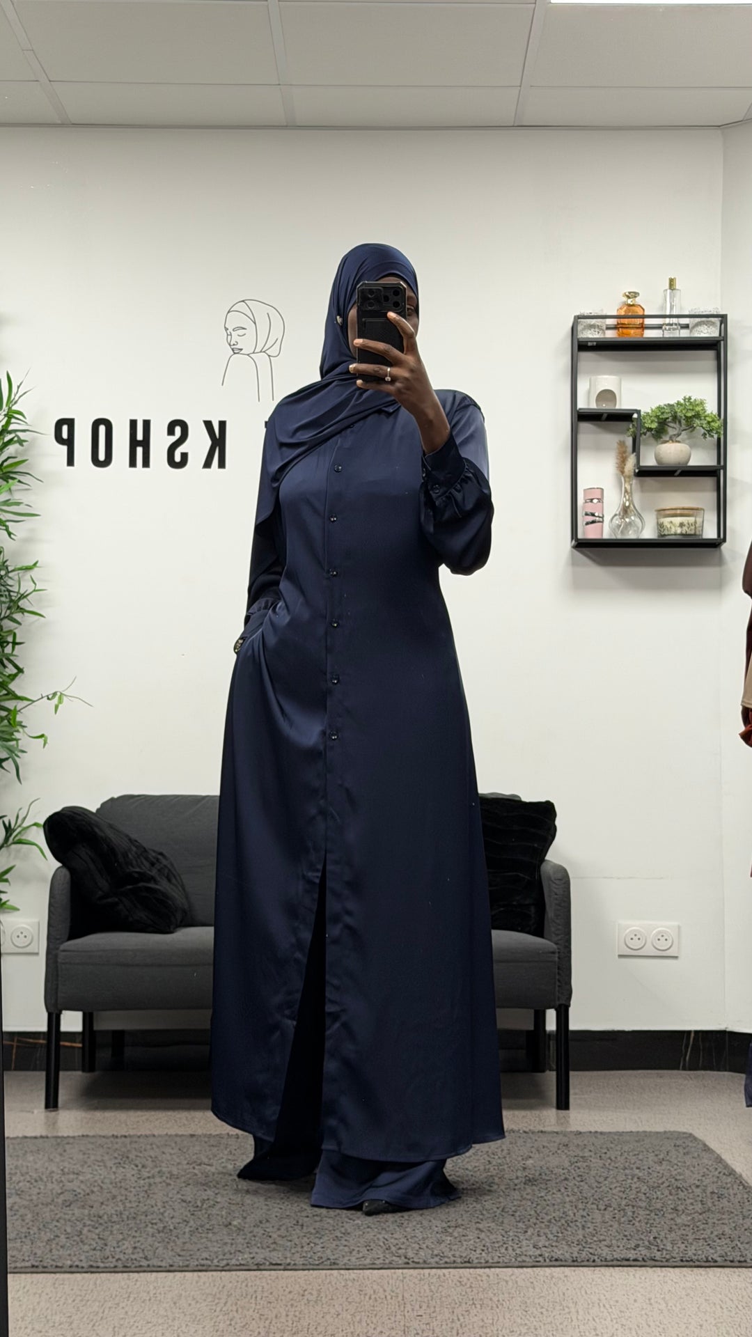 Ensemble pantalón satiné  signature