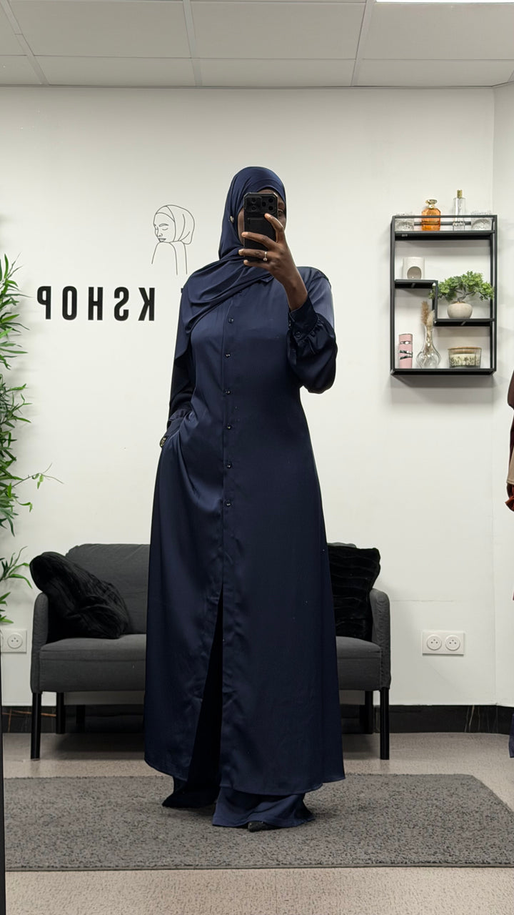 Ensemble pantalón satiné  signature