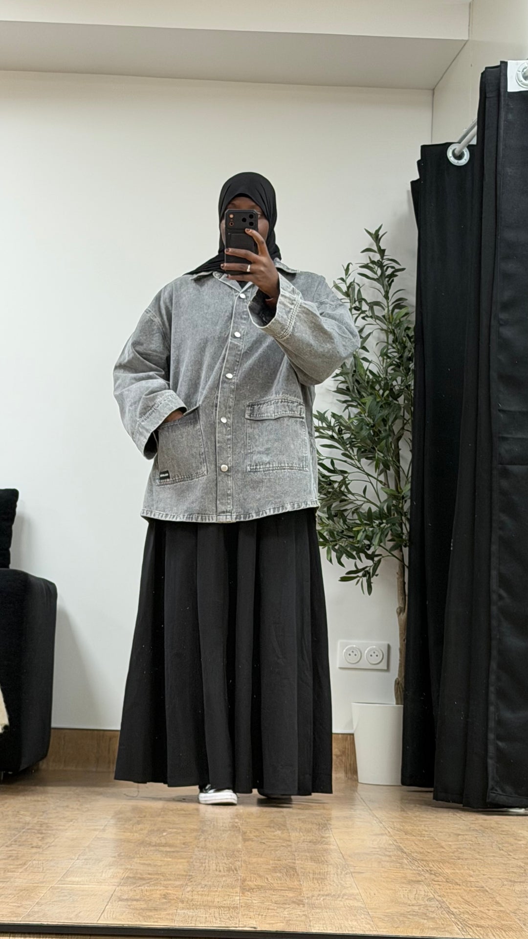 CHEMISE JEAN OVERSIZE