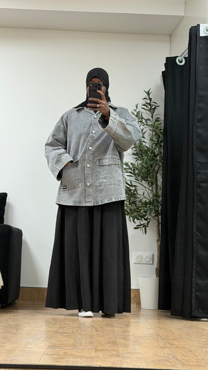 CHEMISE JEAN OVERSIZE