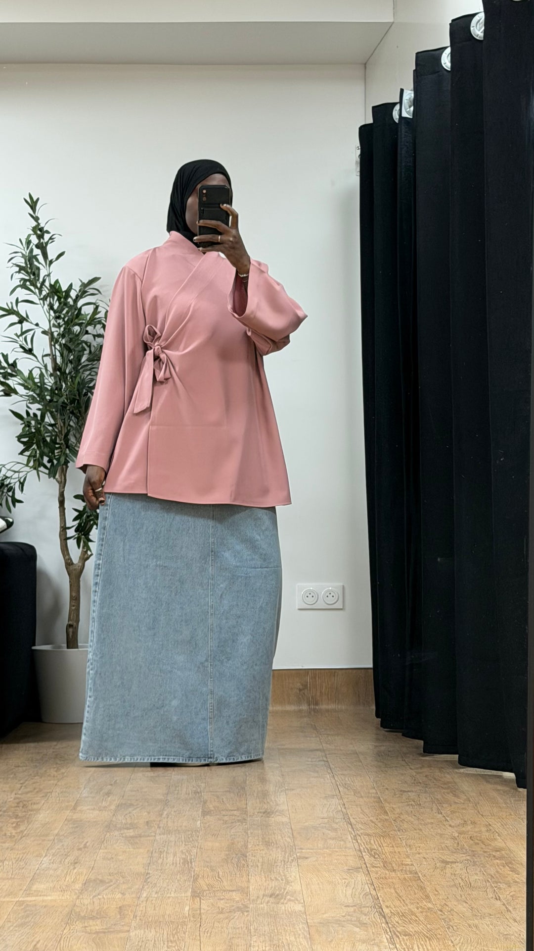 BLOUSE PORTE-FEUILLE