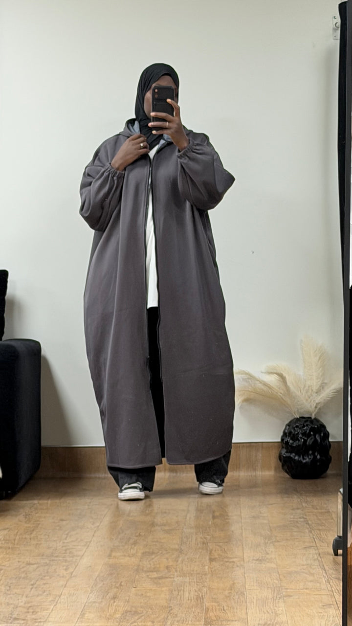 VESTE LONGUE OVERSIZE