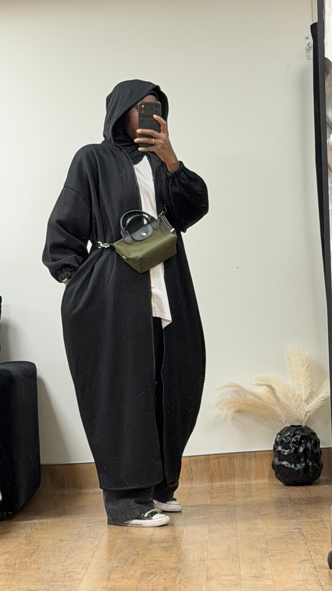 VESTE LONGUE OVERSIZE